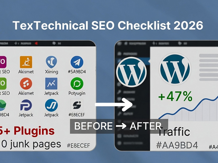 Texническое SEO для WordPress 2026: полный технический чеклист Texническое SEO для WordPress 2026: полный технический чеклист